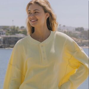 Daily Drills Lemonade Thermal Henley Set!